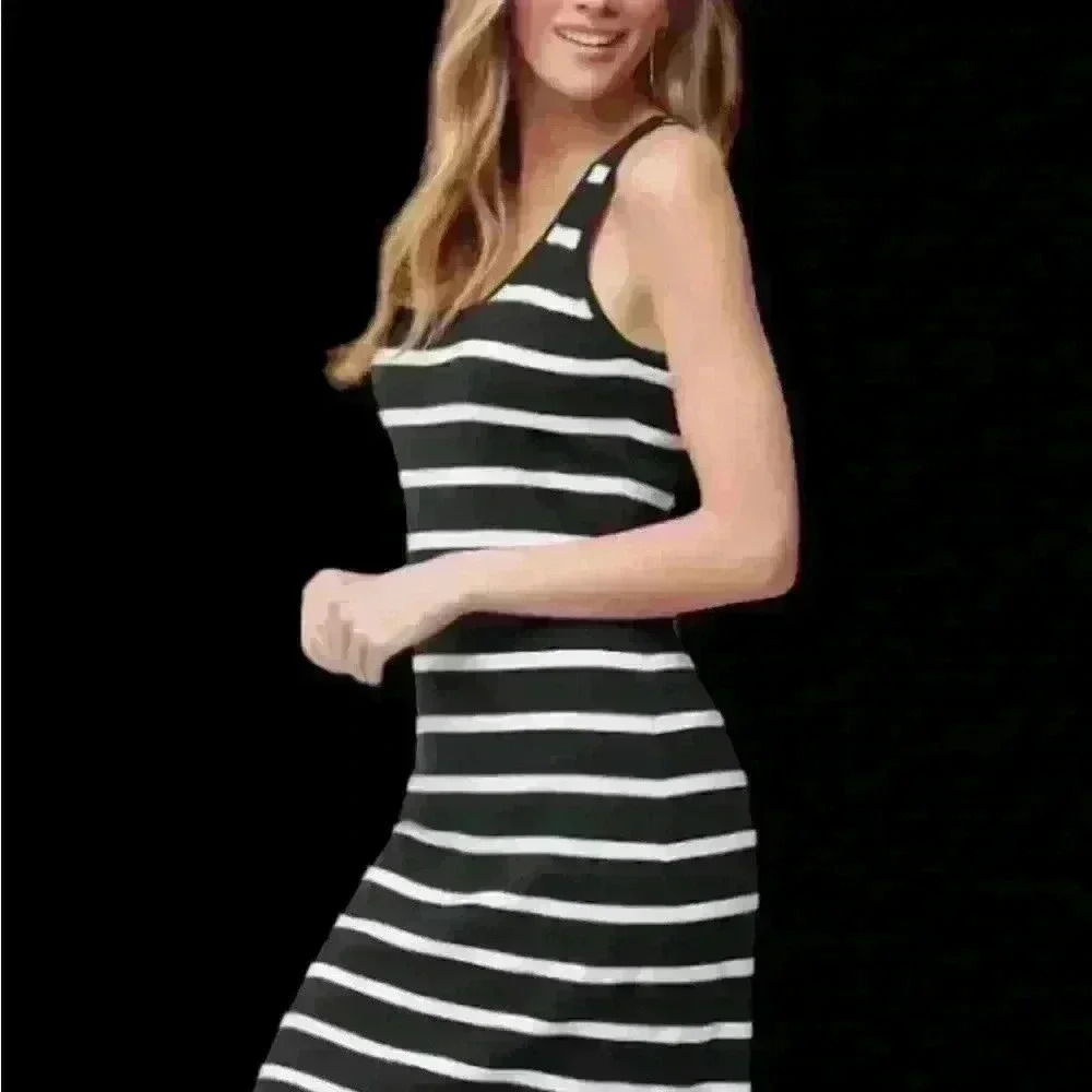 Tommy Bahama striped knit tank dress